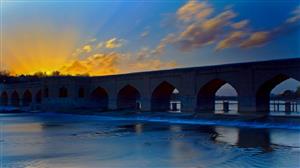 تصاویر یکی از پل‌های تاریخی اصفهان آنهم گمنام تاریخ