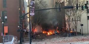 انفجار بی سابقه در شهر نشویل آمریکا