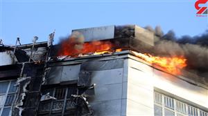 آتش سوزی هتل 5 طبقه  در مشهد