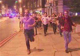 لندن ازعملیات پی در پی تروریستی وحشت زده شد/ فیلم و تصاویر
